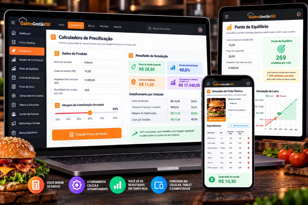Ferramenta Interativa: Calculadora de Precificação